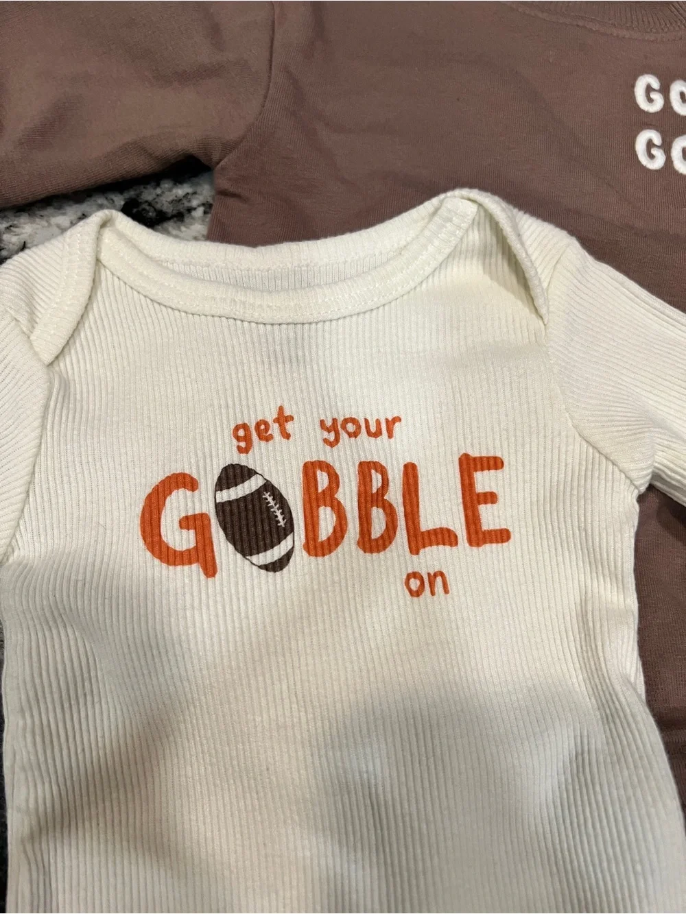 Little Planet & Baby Gear Thanksgiving Onesie Bundle | 3M | Gobble Gobble